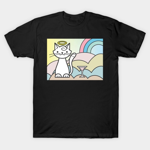 summer cat T-Shirt by vancas catticons